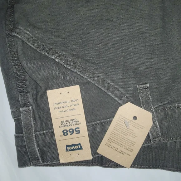 Mens Levi's Workwear568  Loose Straight Carpenter Men's Pants 33x30 - Picture 13 of 13